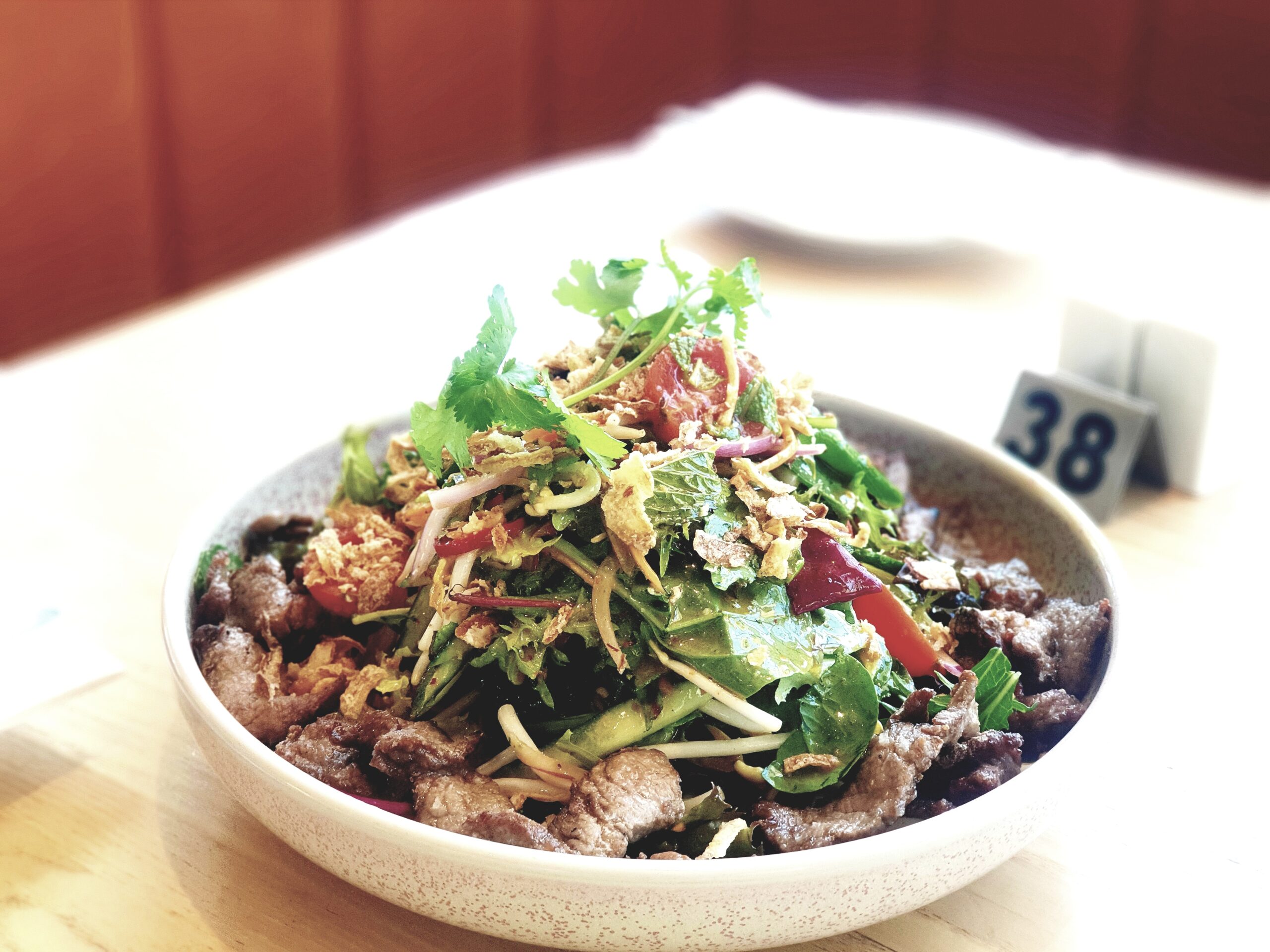 Salad from the Lonsdale Hotel